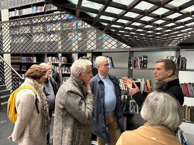 Bezoek aan het provinciehuis